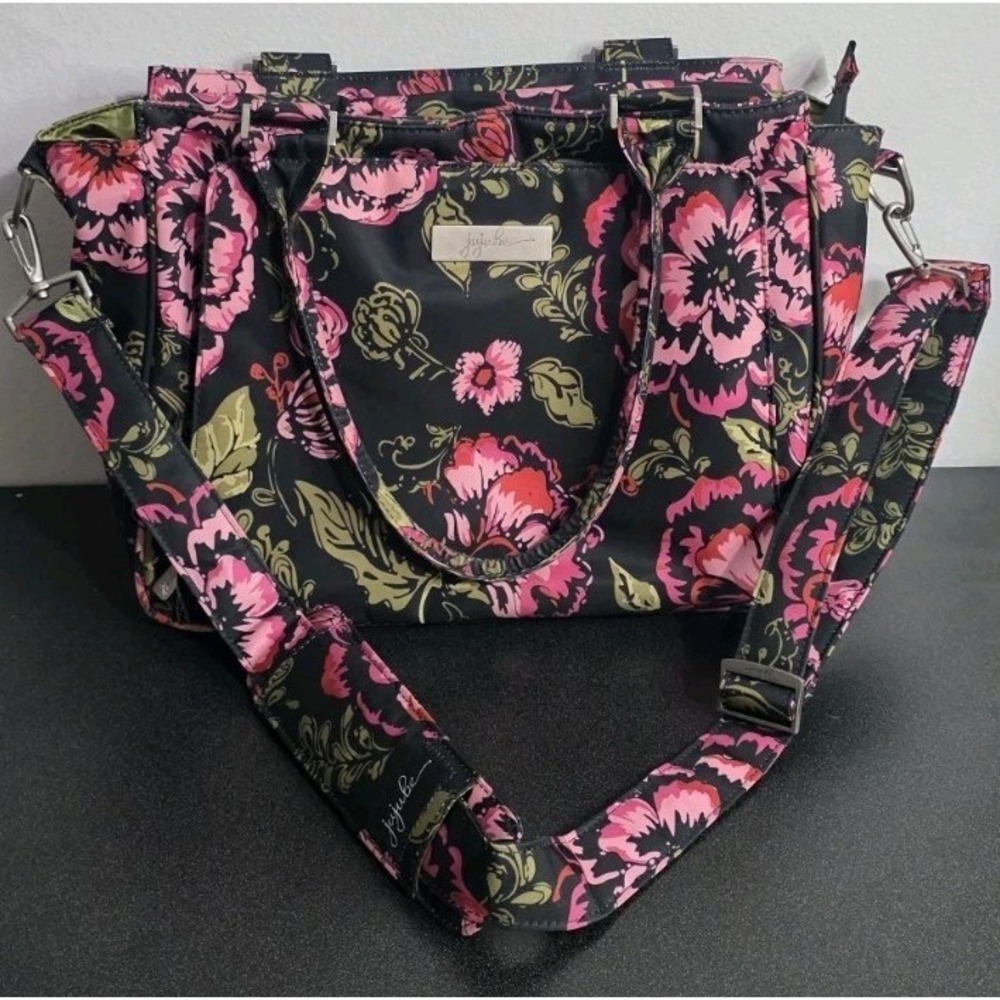 JuJuBe B.F.F Floral‎ Multi-Functional Convertible Diaper Bag Be Classy